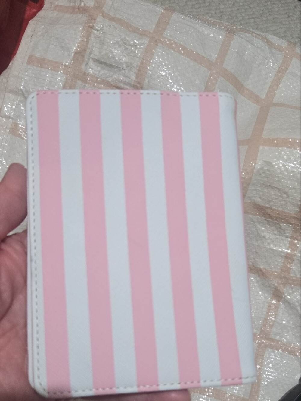 Victoria's Secret Pink & White Striped Travel Accessory Set - Picture 10 of 16